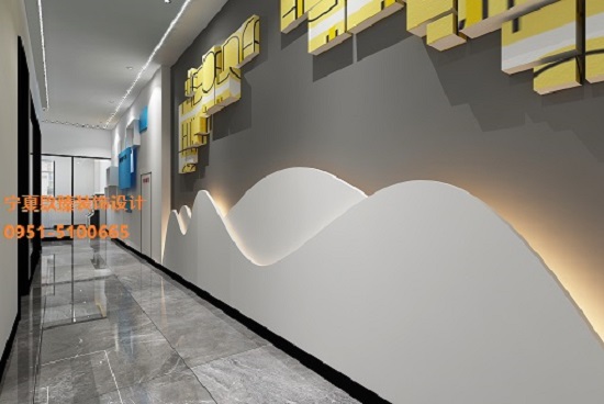 银川亿达办公室设计效果方案|银川办公室设计公司